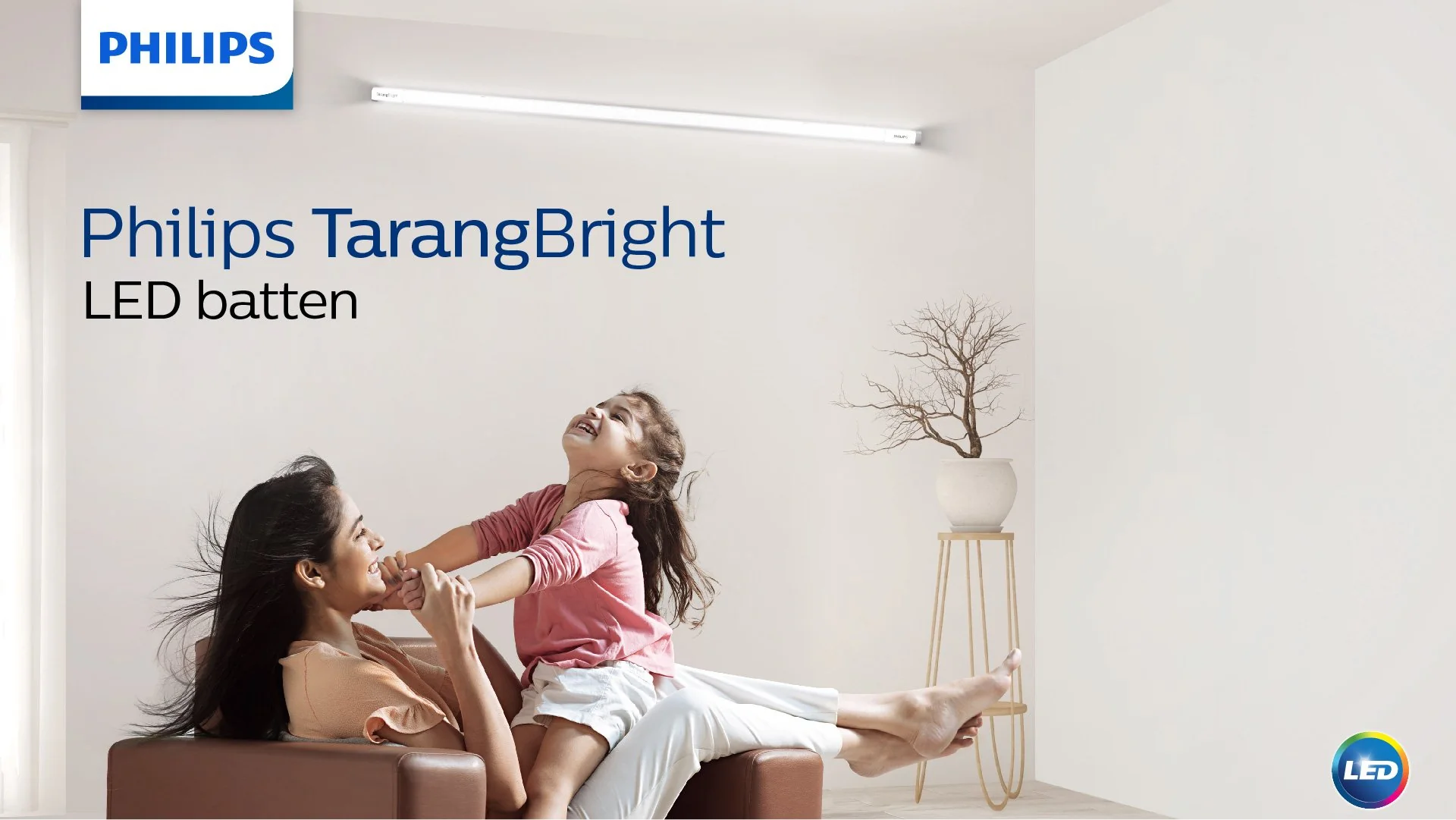 Philips Tarang Bright 20-Watt LED Batten (Pack of 2, Cool Day Light, Rectangle) - Image 6