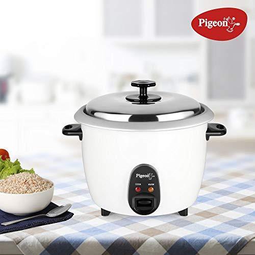 Pigeon by Stovekraft Joy Rice Cooker 1.8L (White) - Image 2