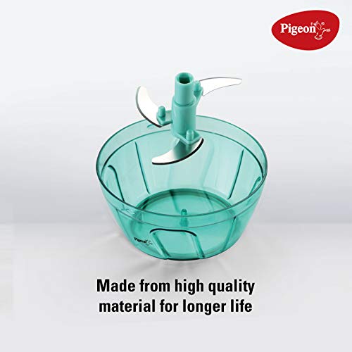 Pigeon by Stovekraft New Handy Mini Plastic Chopper with 3 Blades, Green - Image 7