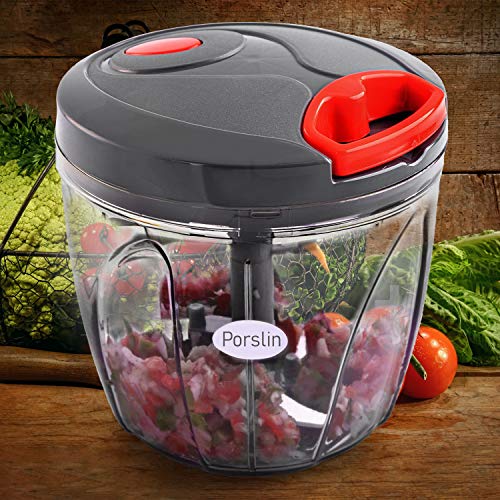 Porslin ABS Plastic Chopper, Black