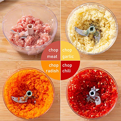 Porslin ABS Plastic Chopper, Black - Image 5