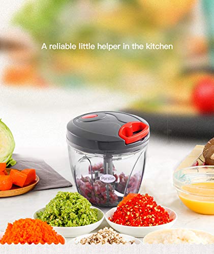 Porslin ABS Plastic Chopper, Black - Image 8