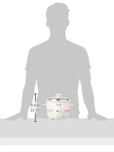 Preethi Perfect Wonder 0.6-Litre 300-Watt Rice Cooker - Image 3