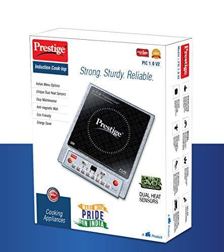 Prestige PIC 1.0 V2 1900-Watt Induction Cooktop (Black) - Image 2