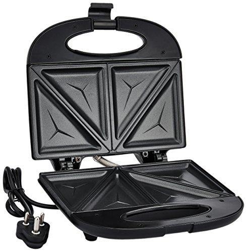 Prestige PSMFB 800 Watt Sandwich Toaster with Fixed Plates, Black - Image 3