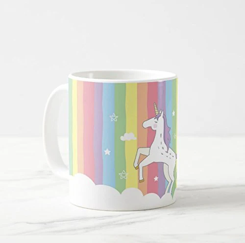 PrettyurParty Ceramic Mug - White - Image 3