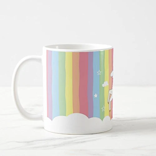 PrettyurParty Ceramic Mug - White - Image 4
