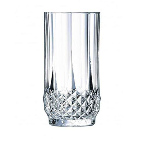 PrimeWorld Glassware Water/Juice Glass - 6 Pieces, Transparent, 300 ml