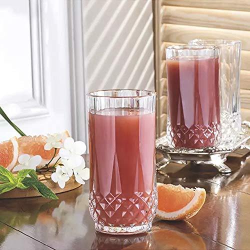 PrimeWorld Glassware Water/Juice Glass - 6 Pieces, Transparent, 300 ml - Image 3