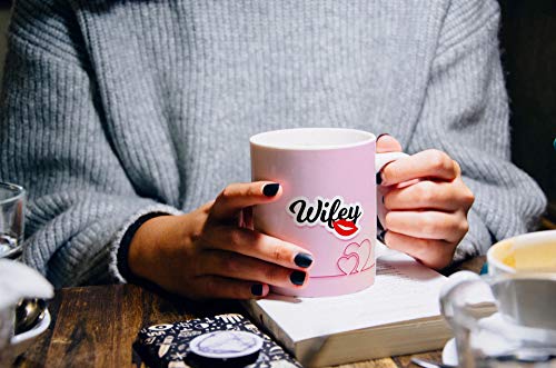 PUREZENTO Hubby Wifey Coffee Mug Tea/Milk Cup - Image 4