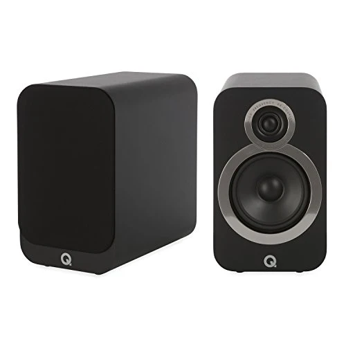 Q ACOUSTICS 3020I Bookshelf Speakers - Pair - Carbon Black