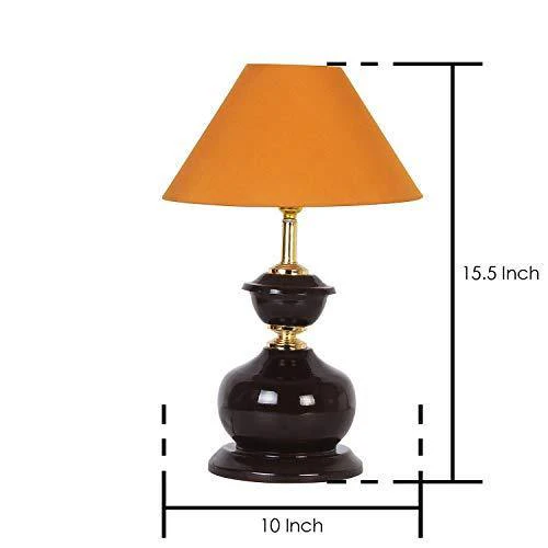 Quality Bit Conical Shade Table Lamp (Mustard)  - Image 3
