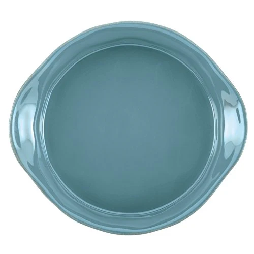 Rachael Ray Cucina Stoneware 3-Piece Round Casserole & Lid Set, Agave Blue - Image 6