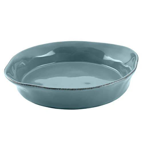 Rachael Ray Cucina Stoneware 3-Piece Round Casserole & Lid Set, Agave Blue - Image 7