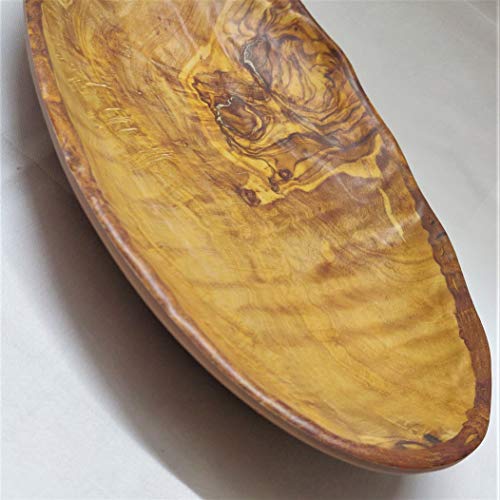 REYIN Oval Woodgrain Unbreakable Serving Platter - Set of 2 - Image 2