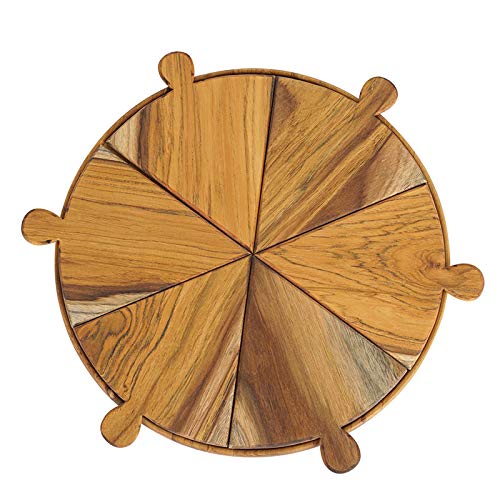 REYIN Pizza Serving Platter | Pizza Platter | Snacks Platter | Serving Platter | 14 INCHES - Image 2