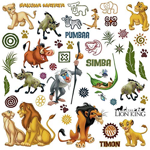 Roommates The Lion King Peel and Stick Wall Decals (Multicolor) - Image 3