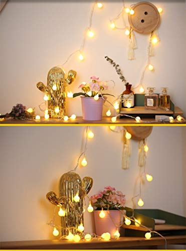 Satyam Kraft 20 Bulb String LED Fairy Lights for Home and Outdoor (3 m, Warm White) - Image 2