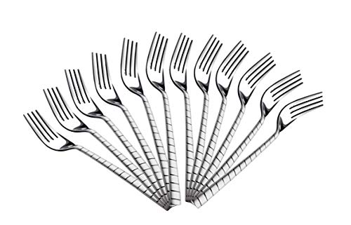 Shapes Zack Stainless Steel Dinner Fork, Set of 12 Pcs.