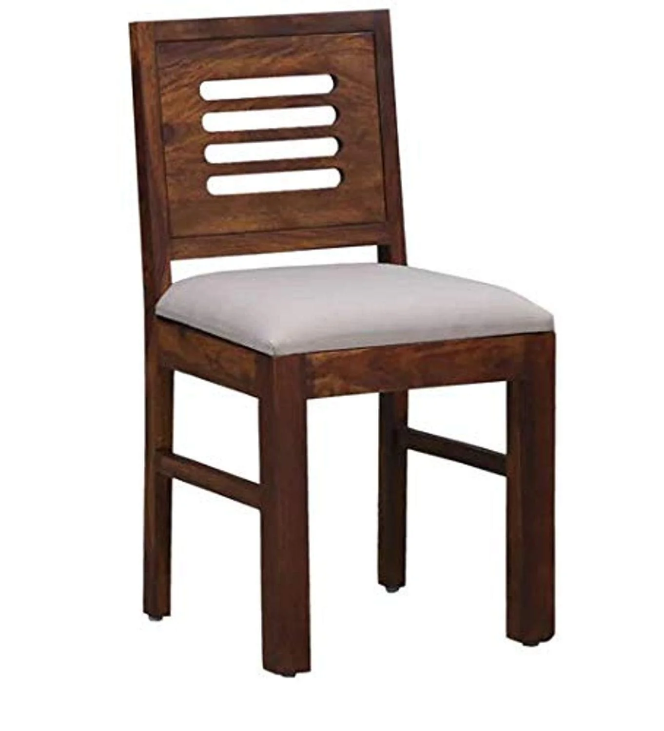 Sheesham Wood Dining Table with 2 Chairs for Living Room | Teak Finish - Image 4