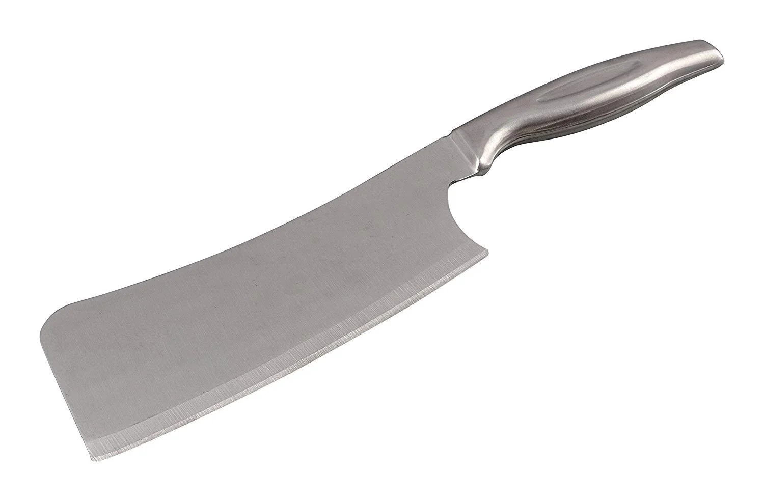 Silver Shark Stainless Steel Chopper with Chef Knives, 3-Piece, Silver - Image 2