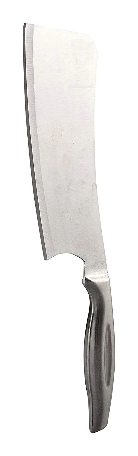 Silver Shark Stainless Steel Chopper with Chef Knives, 3-Piece, Silver - Image 3