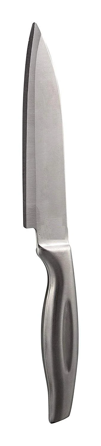 Silver Shark Stainless Steel Chopper with Chef Knives, 3-Piece, Silver - Image 4