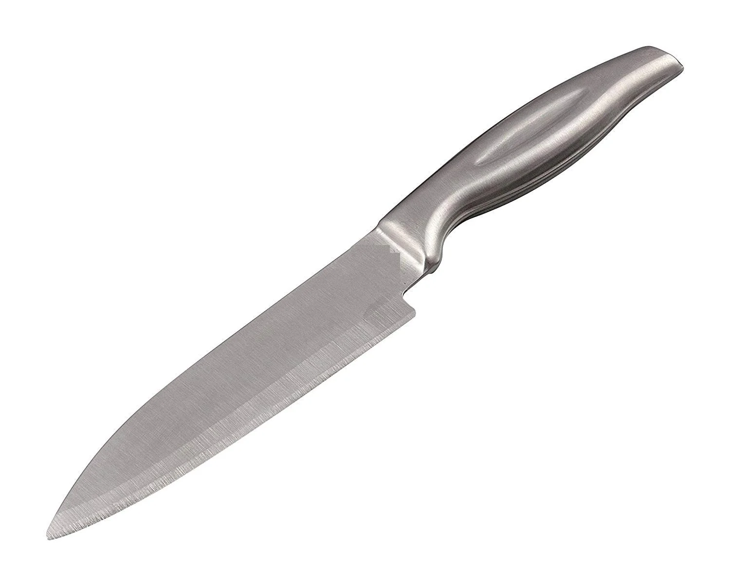 Silver Shark Stainless Steel Chopper with Chef Knives, 3-Piece, Silver - Image 5
