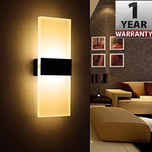 Smartway ® - 6W Rectangle Wall Led Lamp (Warm White)