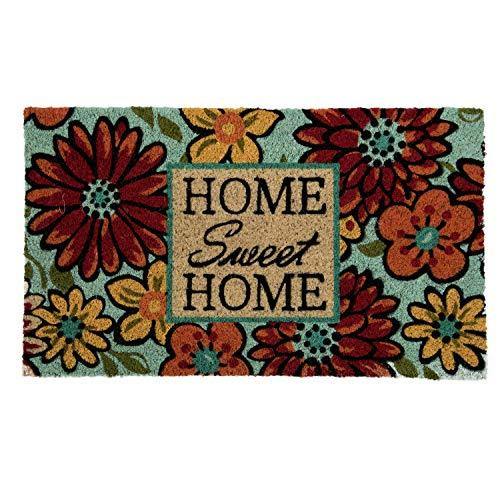 SWHF Coir Door Mat with Anti Skid Rubberized Backing: Multi (Home Sweet Home) - Image 5