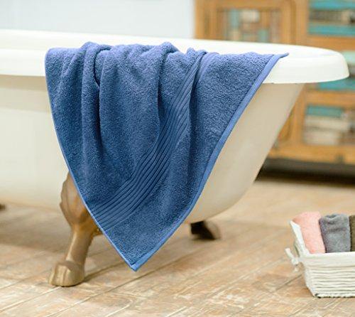 Swiss Republic Signature Collection 600 GSM Cotton Bath Towel (Blue) - Image 3