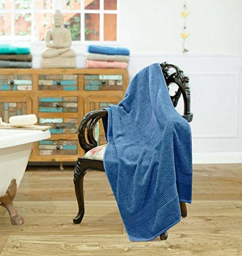 Swiss Republic Signature Collection 600 GSM Cotton Bath Towel (Blue) - Image 5