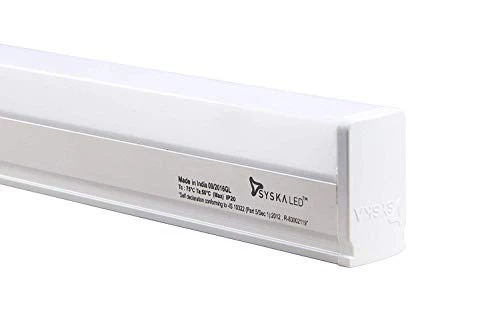 Syska SSK-T5-20W-N-6500K 20 Watt LED Cool Day Light Tubelight , Medium, White - Pack of 20 - Image 3
