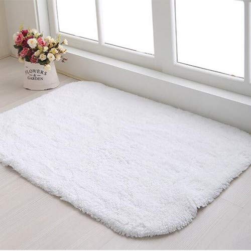 TAAHIRA INTERNATIONAL Bath Mat (White, Cotton, 50 x 80 cm) - Image 2