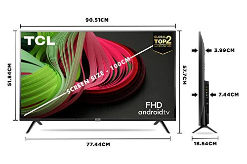 TCL 100 cm (40 inches) Full HD Smart Certified Android LED TV 40S6500FS (Black) (2020 Model) - Image 7