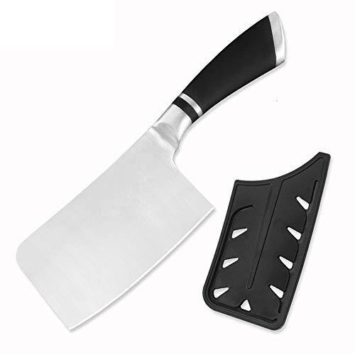 TOUARETAILS Premium 7 inch Stainless Steel Meat Knife for Kitchen Chopping, High Carbon Ultra Sharp Knife Japanese Cooking Chef Butcher Knife for Meat and Vegetable Cutter Clever