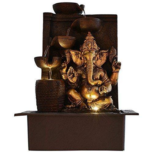 Trency Polyresin Water Fountain (Multicolour_40 X 31 X23 Cm)