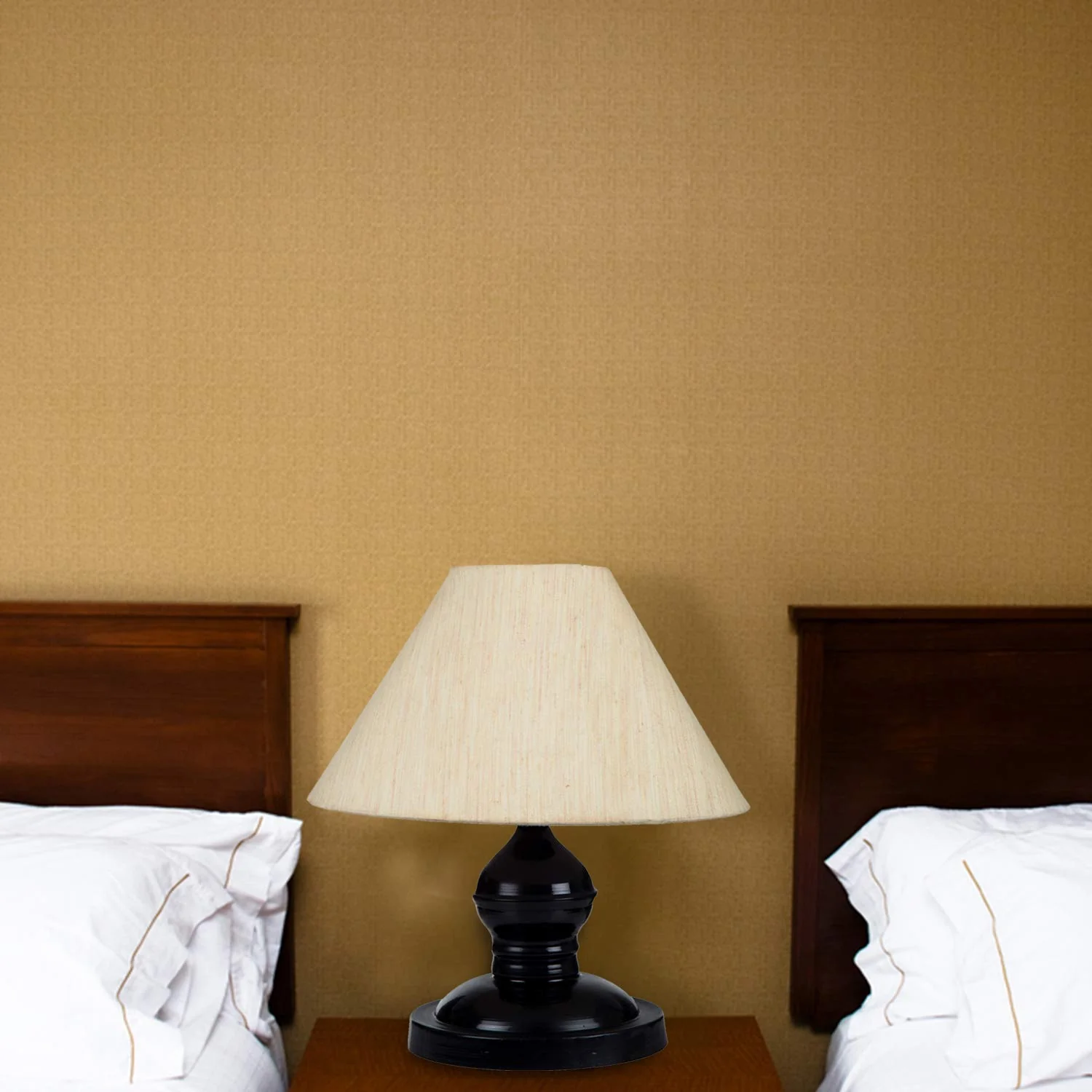 Tu Casa Conical Shade Table Lamp (Khadi) - Image 2
