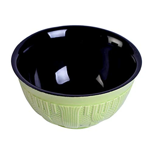 Unravel India Ceramic Tableware Serving Hand Knitted Multicolor Soup Set(Set of 6) - Image 2