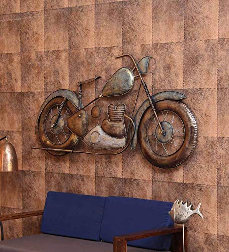 Vedas Exports Iron Decorative Wall Hanging (60 x 34 inch, Multicolour) - Image 3