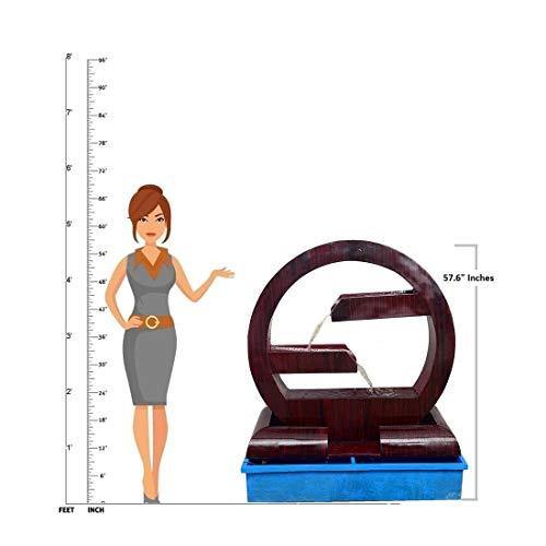 Waahkart Zig Zag Shaped Water Fountain Multicolor Full - Image 5