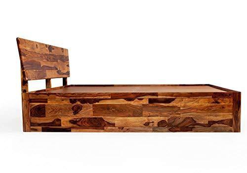 Wakefit Auriga Sheesham Bed with Storage (King Size Bed), Solid Wood Double Bed - Image 5