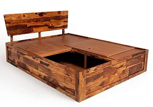 Wakefit Auriga Sheesham Bed with Storage (King Size Bed), Solid Wood Double Bed - Image 6
