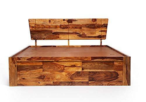 Wakefit Auriga Sheesham Bed with Storage (King Size Bed), Solid Wood Double Bed - Image 8
