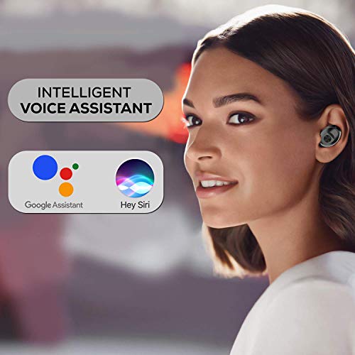 WeCool Moonwalk M1 True Wireless Earbuds (TWS) IPX 5 and Digital Display Charging Case, Bluetooth Earphones with Mic for Calls and HD Stereo Music - Image 3