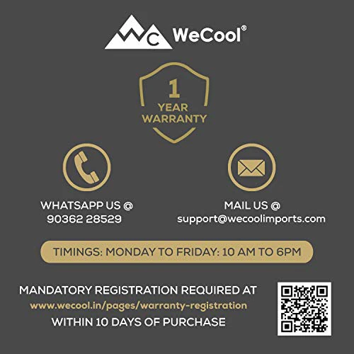 WeCool Moonwalk M1 True Wireless Earbuds (TWS) IPX 5 and Digital Display Charging Case, Bluetooth Earphones with Mic for Calls and HD Stereo Music - Image 4