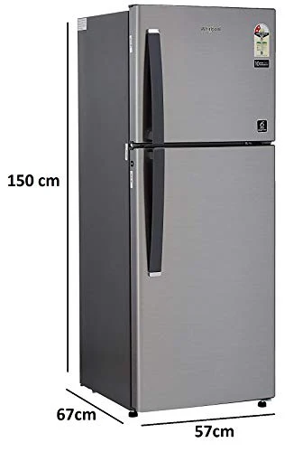 Whirlpool 245 L 2 Star Frost-Free Double Door Refrigerator (NEOFRESH 258LH CLS PLUS 2S, German Steel) - Image 4