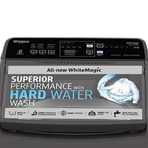 Whirlpool 7 Kg 5 Star Royal Plus Fully-Automatic Top Loading Washing Machine (WHITEMAGIC ROYAL PLUS 7.0, Grey, Hard Water Wash) - Image 3