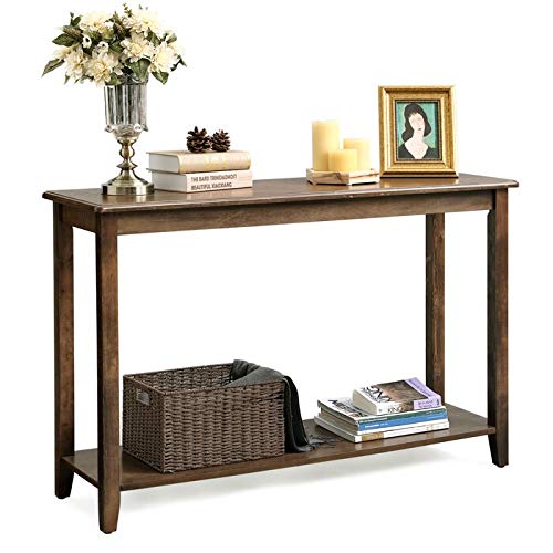 G Fine Furniture Wooden Console Table for Living Room - Image 7