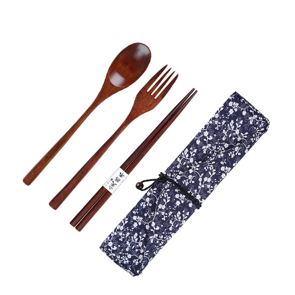 Wooden Lunch Cutlery Set - Image 7